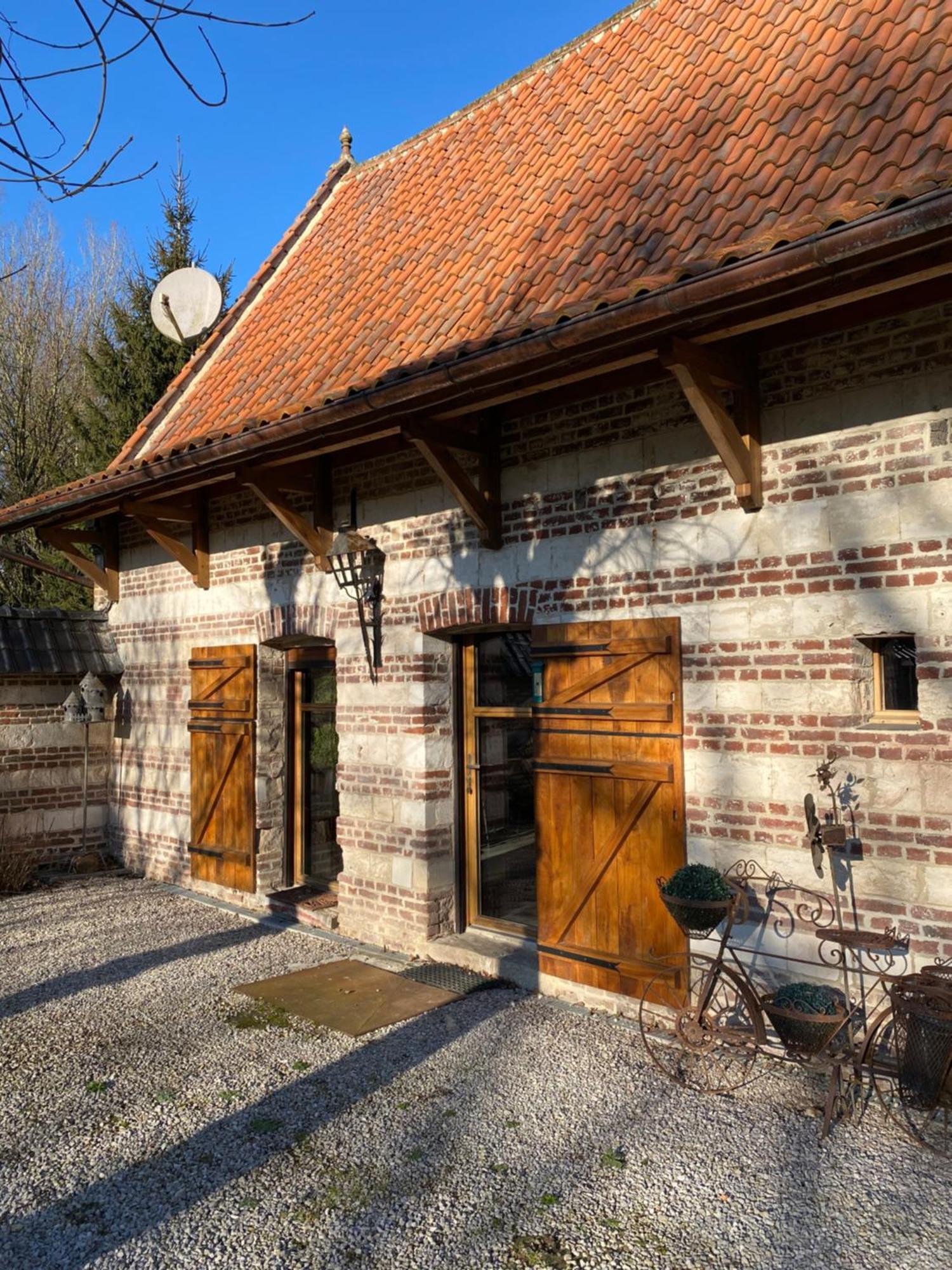 La Ferme Des Templiers De Flechinelle Bed and Breakfast Enquin-les-Mines Exteriör bild